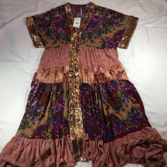 NWT Free People One Fine Day Maxi Top-Dress, Small - Picture 8 of 16